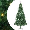 vidaXL Sapin de No&euml;l artificiel Vert 300 cm PVC, m&eacute;tal et plastique