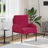 vidaXL Canap&eacute;s avec coussin 55cm Bordeaux Contreplaqu&eacute;