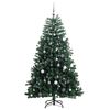 vidaXL Sapin de No&euml;l artificiel articul&eacute; 300 LED et boules 180 cm