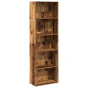 vidaXL Biblioth&egrave;que vieux bois 60x30x189 cm bois d'ing&eacute;nierie
