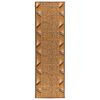 vidaXL Tapis Couloir FLORNES Tiss&eacute; Beige PP 7 mm