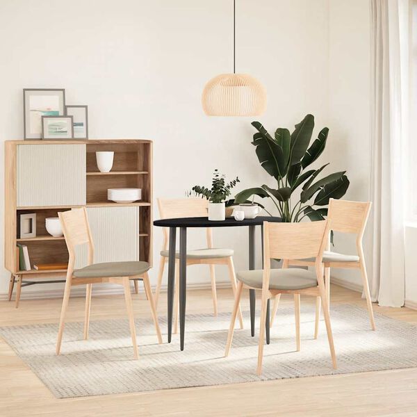 vidaXL Dessus de table 80x40x2 cm bois de chêne massif ovale