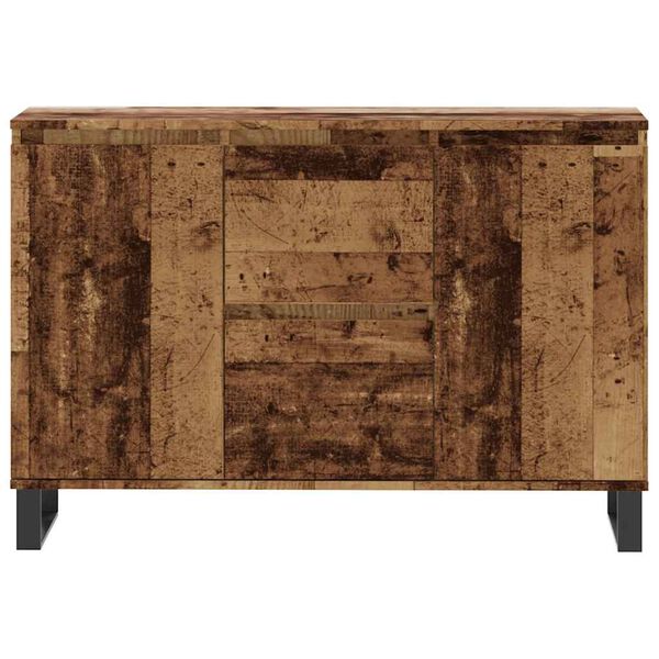 vidaXL Buffet vieux bois 101,5x35x70 cm bois d&rsquo;ing&eacute;nierie