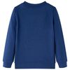 Sweatshirt pour enfants bleu marine 116
