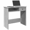 vidaXL Bureau sonoma gris 80x40x75 cm bois d'ing&eacute;nierie