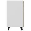 vidaXL Armoire de plancher &agrave; tiroir Ch&ecirc;ne sonoma Bois d&rsquo;ing&eacute;nierie