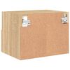 vidaXL Meubles TV muraux 2 pcs ch&ecirc;ne sonoma 40x30x30cm bois ing&eacute;nierie