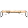 vidaXL Table basse 180x90x40 cm Bois de manguier brut