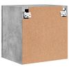 vidaXL Meubles TV muraux 2 pcs gris b&eacute;ton 40,5x30x40cm bois ing&eacute;nierie