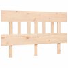 vidaXL Cadre de lit sans matelas 120x200 cm bois de pin massif