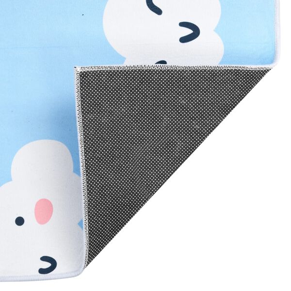 vidaXL Tapis imprimé Multicolore 160x230 cm Tissu