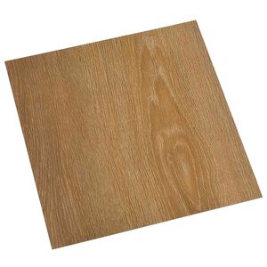vidaXL Lattes de rev&ecirc;tement de sol autocollantes 30,5 x 30,5 cm 20 pcs