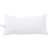 vidaXL Oreiller avec oreiller 2 pcs Blanc 61 x 41 x 20 cm Polyester