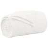 vidaXL Couvertures &agrave; jeter 6 pcs Blanc 130 x 150 cm Toison