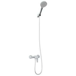 vidaXL Ensemble de Douche Chrome G 1 / 2 pouces Laiton