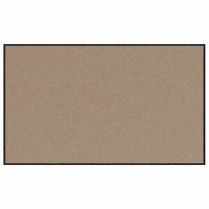 vidaXL Tapis d'entr&eacute;e Beige et Noir 90 x 150 cm 100% Polyamide