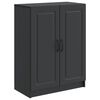 vidaXL Buffet Noir 66 x 34,5 x 87 cm Bois d'ing&eacute;nierie