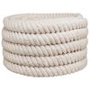 vidaXL Corde en Jute 50 mm Blanc Jute 100% Tossa