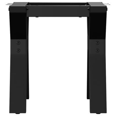 vidaXL Pieds de table basse cadre en Y 30x30x33 cm fonte