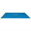 Intex Couverture solaire de piscine bleu 538x253 cm poly&eacute;thyl&egrave;ne