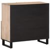 vidaXL Buffet 80x34x75 cm Bois massif de manguier