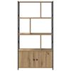 vidaXL &Eacute;tag&egrave;re Ch&ecirc;ne artisanal 80 x 30 x 155,5 cm Bois d'ing&eacute;nierie