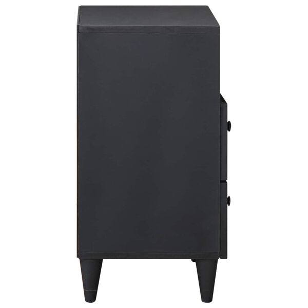 vidaXL Table de chevet avec tiroir Multicolore 50 x 33 x 60 cm