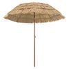 vidaXL Parasol de jardin Naturel 205 x 205 x 210 cm