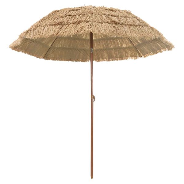 vidaXL Parasol de jardin Naturel 205 x 205 x 210 cm