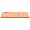 vidaXL Dessus de bureau 110x60x2,5 cm bois massif de h&ecirc;tre