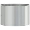 vidaXL Cache-pot de jardin 5 pcs Argent 30 x 30 x 20 cm
