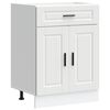 vidaXL Armoire de cuisine Porto blanc bois d'ing&eacute;nierie
