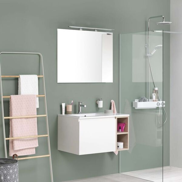 Tiger Lampe de miroir &agrave; LED Alya 74,9 cm Aluminium