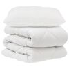 vidaXL Ensemble de Duvet avec oreiller 2 pcs Blanc Microfibre