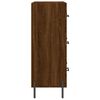 vidaXL Buffet ch&ecirc;ne marron 69,5x34x90 cm bois d'ing&eacute;nierie