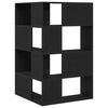 vidaXL Biblioth&egrave;que 2 pcs Ch&ecirc;ne noir 85 x 85 x 140 cm