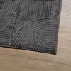 vidaXL Tapis IZA poils courts style scandinave anthracite 140x200 cm