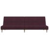 vidaXL Canap&eacute;-lit &agrave; 2 places Violet Tissu