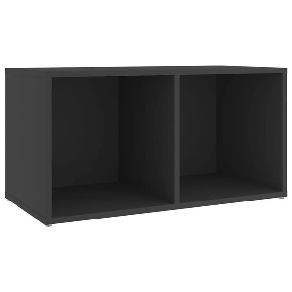 vidaXL Ensemble de meubles TV 3 pcs Gris Bois d'ing&eacute;nierie