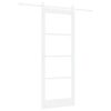 vidaXL Porte coulissante ORKDAL Blanc 83 x 211 cm