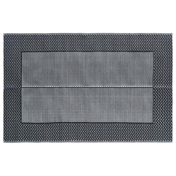 vidaXL Tapis d'extérieur ARAKIL Gris 190x290 cm PP