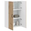 vidaXL Armoire de cuisine avec porte Ch&ecirc;ne artisanal 60 x 31 x 100 cm