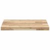 vidaXL Dessus de table carr&eacute; 60x60x4 cm bois massif d'acacia