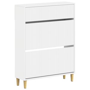 vidaXL Cabinet &agrave; chaussures ARNHEM 78 x 24 x 103 cm Bois d'ing&eacute;nierie