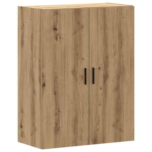 vidaXL Armoire murale chêne artisanal 69,5x34x90 cm