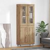 vidaXL Haut Armoire 2 pcs Ch&ecirc;ne artisanal Bois d'ing&eacute;nierie