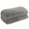 vidaXL Couverture lest&eacute;e avec housse Gris 200x200 cm 9 kg Tissu