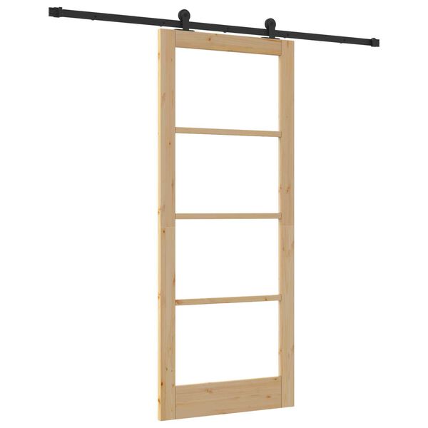 vidaXL Porte coulissante ORKDAL Naturel 86 x 211 cm
