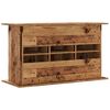 vidaXL Support pour aquarium vieux bois 101x41x58 cm bois d'ing&eacute;nierie