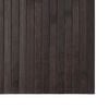vidaXL Tapis rectangulaire marron fonc&eacute; 70x400 cm bambou